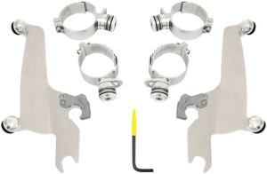 No-tool Trigger-lock Mount Kit For Sportshield Silver, 1, nordicamoto.ro