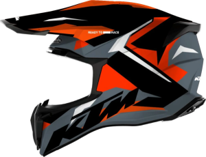 KTM STRYCKER sisak, szürke/narancssárga/fekete