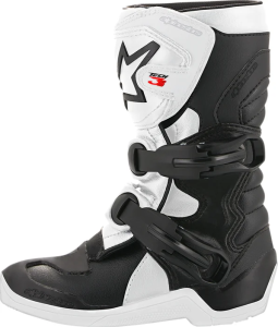 Cizme Copii Alpinestar Tech 3S Black White 38, 4, nordicamoto.ro