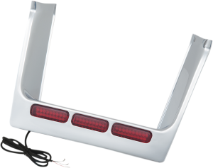 Led License Plate Filler Silver, 1, nordicamoto.ro