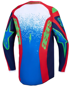 Alpinestars Fluid Drag póló, kék/piros/fehér, L, 2, nordicamoto.ro