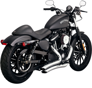 Big Radius Exhaust System Chrome, 1, nordicamoto.ro