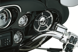 Front Speaker Accents Chrome