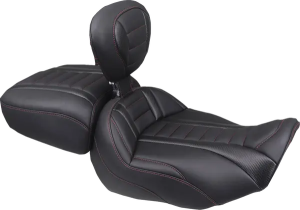 Deluxe Touring Solo Seat Black 