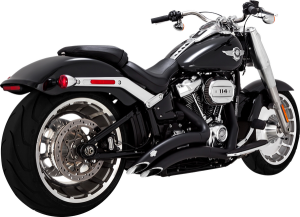 Big Radius Exhaust System Black