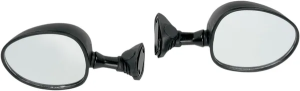 Panel Mount Mirror Black, 1, nordicamoto.ro