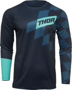 Youth Sector Bird Jersey - Midnight/mint - Xl Green