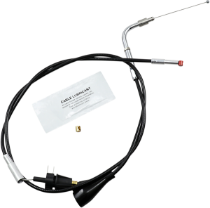 Black Vinyl Throttle/idle Cable Black