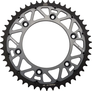 JT SPROCKETS Twinstar hátsó lánckerék, grafit színű , nordicamoto.ro