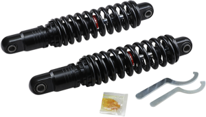 Premium Ride-height Adjustable Shocks Black