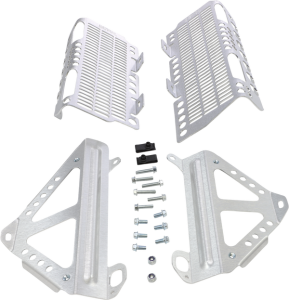 Radiator Guard Brushed Aluminum
