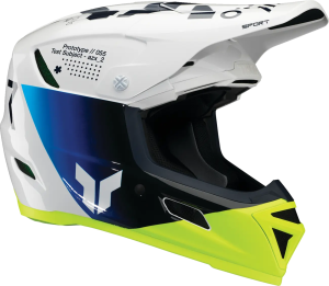 Thor Reflex Sport Strike Mips sisak, sárga/fehér/kék