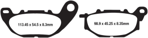 Sintered Road Race (r)gpfax(r) Brake Pads