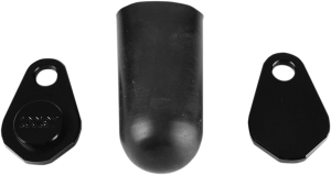Engine Block Off Plates Black
