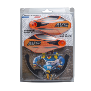 Handguards Kit With Aluminium Supports Black