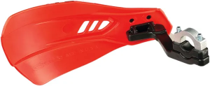MOOSE RACING versenyzésre alkalmas kézvédők, fekete, piros, 2, nordicamoto.ro