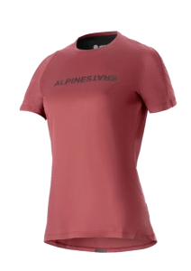 Alpinestars Stella A-dura Dri Switch rövid ujjú póló, bordó, L-es méret, 1, nordicamoto.ro