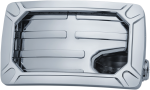 Nova Curved License Plate Mount Chrome, 3, nordicamoto.ro