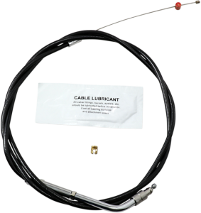 Black Vinyl Throttle/idle Cable Black