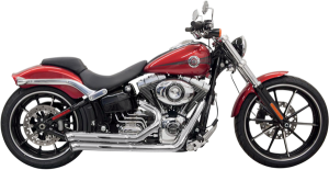 Pro-street Exhaust System Chrome, 1, nordicamoto.ro