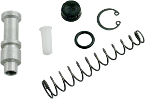 Rear Brake Master Cylinder Rebuild Kit Black, Silver