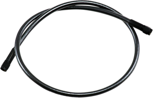 Varioflex Steel Braided Hydraulic Brake Lines Black, 2, nordicamoto.ro