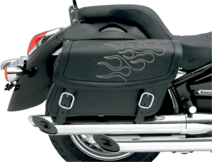 Highwayman Tattoo Saddlebags Silver, Black L +, 2, nordicamoto.ro