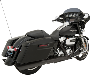 Slashdown Slip-on Mufflers Black, 3, nordicamoto.ro