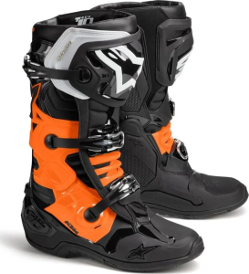 Narancssárga hétvége, KTM TECH 10 csizma, fekete/narancssárga, nordicamoto.ro