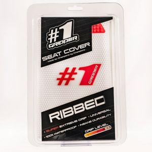 ONEGRIPPER RIBBED univerzális üléshuzat, fehér/piros – enduro és motocross, 2, nordicamoto.ro