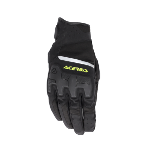 Acerbis CE X-Street WP motorkerékpáros kesztyű, fekete/sárga, XS, 1, nordicamoto.ro