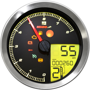 Hd-04 Speedometer/tachometer Black, 1, nordicamoto.ro