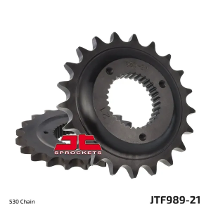 JT SPROCKETS Első lánckerék, természetes színű 