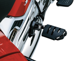 Tapered Foot Peg Adapters Chrome, 1, nordicamoto.ro