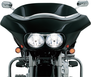 Steel Fairing/windshield Trim Silver, 2, nordicamoto.ro