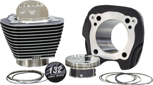 Big Bore Cylinder & Piston Kit Black, 2, nordicamoto.ro