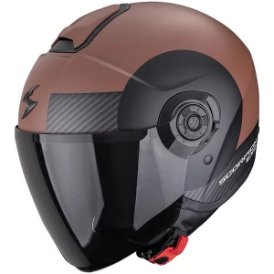 SCORPION EXO CITY II SHEER S nyitott arcú/jet sisak – fehér/rózsaszín/kék, 2, nordicamoto.ro