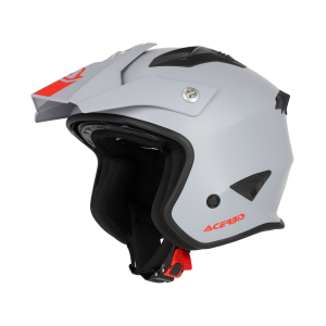 Casca Jet Acerbis Aria 22-06 világosszürke S, 1, nordicamoto.ro