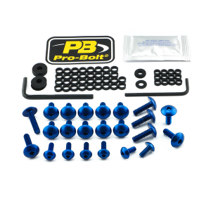 Fairing Bolt Kit For Yamaha Blue