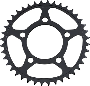 JT SPROCKETS Acél hátsó lánckerék, fekete , nordicamoto.ro
