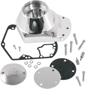 Billet Cam Cover Kit Polished, 1, nordicamoto.ro