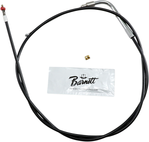 Black Vinyl Throttle/idle Cable Black +76 mm (3''), 1, nordicamoto.ro