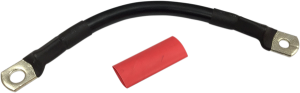 Battery Cable With Optional Shrink Tube Black