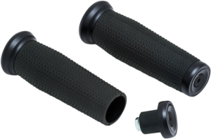 Thresher Handlebar Grips Black, 1, nordicamoto.ro