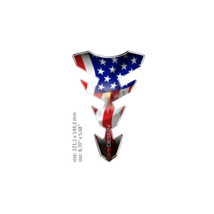 OneDesign univerzális tankpárna amerikai zászlóval, nordicamoto.ro