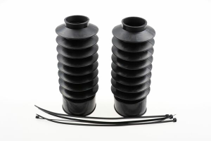Fork Boots Gloss Black, Powder Coated