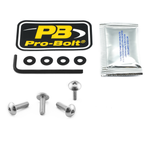 Screen Bolt Aluminium Silver