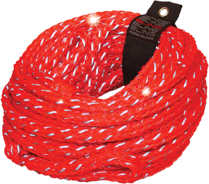 Airhead® Bling Reflective Tube Tow Rope Black, Red, White, 1, nordicamoto.ro