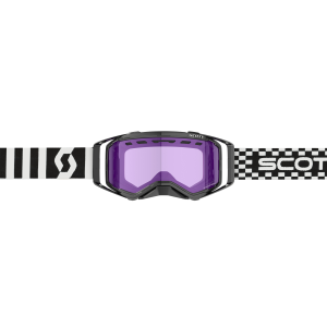 Scott Goggle Prospect Snow Cross racing black/white enhancer purple chrome, 2, nordicamoto.ro