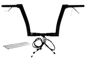 Plug & Play Ez Install 1-1/2(r) Flat Top Handlebar Kit Black, 1, nordicamoto.ro
